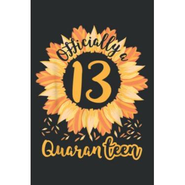 Imagem de 13Th Birthday Quarannicen Nicen Girl Nicenager 13 Years Old Graphic: Lined Notebook: 6" x 9", 100 Pages, Notebook Journal For Lady, Girls And Women Blank Lined Notebook Journal Gift Ideas.