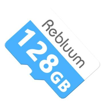 Imagem de Rebluum Cartão micro SD de 128 GB para câmeras de segurança, leitura de 90 MB/s, gravação de 25 MB/s, cartão de memória para câmeras de segurança solar RB-3PT1/RB-3PT1-2PACK para ambientes internos e
