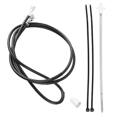 Imagem de WE49X37037 Kit de reparo de fio de aquecedor para secador GE e Hotpoint, kit de reparo de aquecedor/conjunto de chicote de fios, substitui a peça WE49X37037 WE49X32946 PD00084037