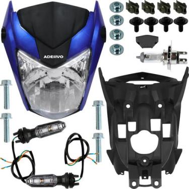 Imagem de Farol frente completo carenagem carcaça painel CG160 Titan 2016 a 2021