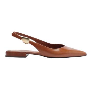 Imagem de Sapatilha Arezzo Slingback Metal Bold