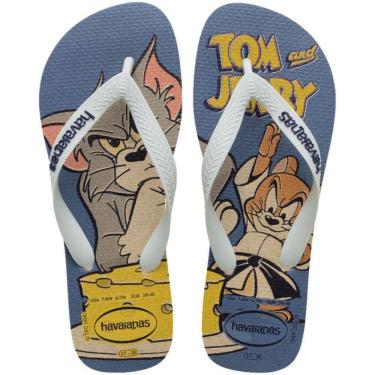 Imagem de Chinelo Dedo Unissex Casual Dia a Dia Praia Passeio Havaianas Top Warner Classic