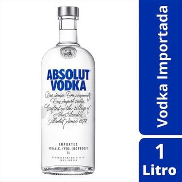 Imagem de Vodka Sueca Absolut Original 1 Litro