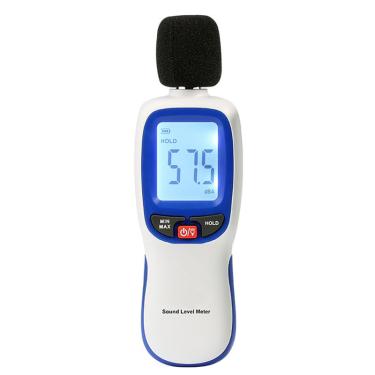 Imagem de Decibelímetro Digital 30 a 130 Db Lorben Aparelho Medidor Sonoro Som Ruído Barulho Profissional Portátil Sem Fio GT6361