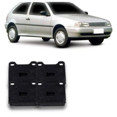 Imagem de Jogo De Pastilha de Freio Dianteira Gol Passat Syl 1402 - METALSYSTEM