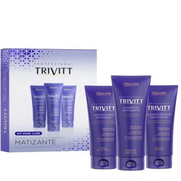 Imagem de Kit Trivitt 4pçs: Kit Home Care Matizante + Reparador De Pontas - Ital