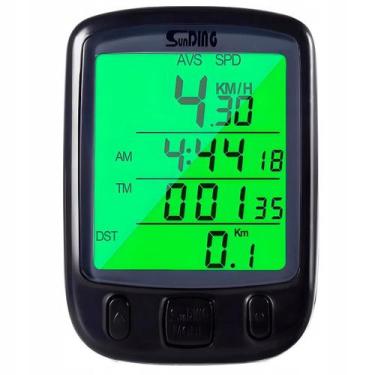 Imagem de Velocímetro Digital Bike Luz Noturna E Monitoramento - Correia Ecom