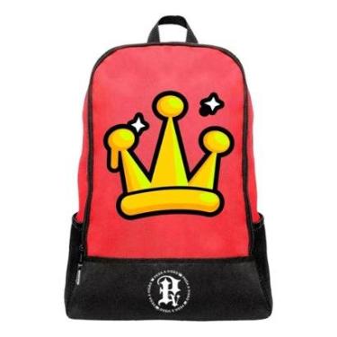 Imagem de Mochila Escolar Basica Pega a Visão Estampado Coroa Masculina-Masculino
