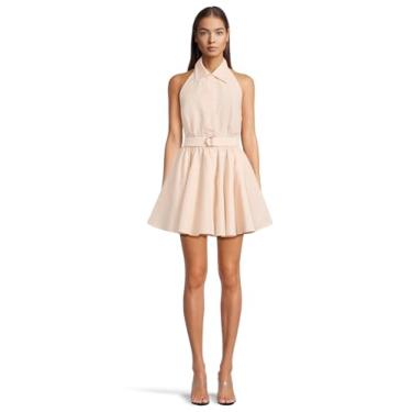 Imagem de Norma Kamali Minivestido feminino Nk frente única rodado, Bebês, PP