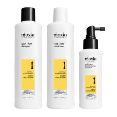 Imagem de Kit Nioxin Pro Clinical System 1 Small 150ml (3 Produtos)