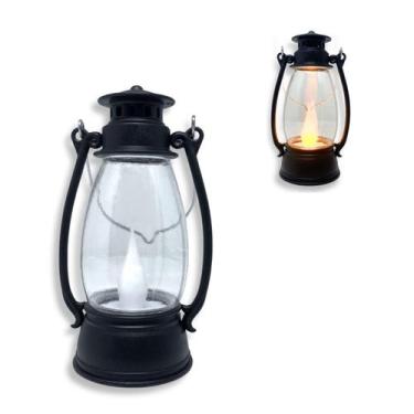 Imagem de Lampião Vela Luminária Decorativa Led Lamparina Eletrônica - Sutt, Pre