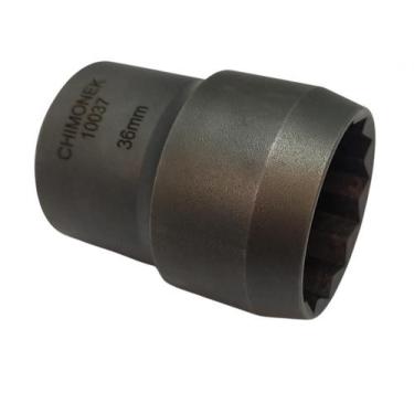 Imagem de Chave soquete estriado de 36mm  com encaixe 3/4 para a porca do cubo d