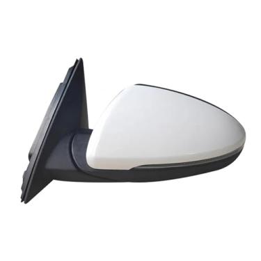 Imagem de Conjunto de espelho retrovisor lateral de carro compatível com KIA FORTE CERATO SHUMA 2018-2021 Espelhos elétricos ajustáveis, piscas de aquecimento(8 Wires Left-01)