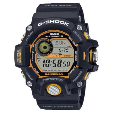 Imagem de Relógio pulso Gshock Preto Amarelo Rangeman Pittsburgh Gw9400y-1