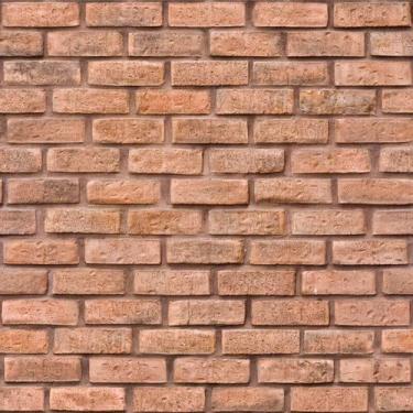 Imagem de Papel de Parede Tijolinho em tons de Marrom e Laranja 3,00m - Inove Pa