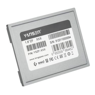 Imagem de KingSpec Yansen 64 GB 1,8" ZIF 40 pinos SSD Solid State Disk SM2236 Controlador compatível com PC compacto, laptop antigo e reprodutor de mídia