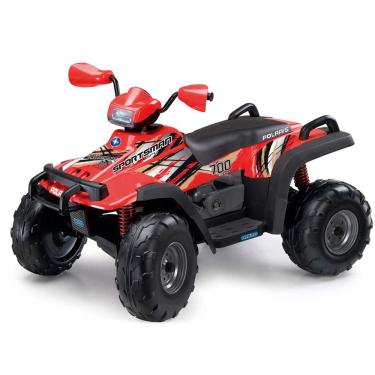 Imagem de Quadriciclo Elétrico Infantil Peg-Pérego Polaris Sportsman 700 Twin 12V - Vermelho