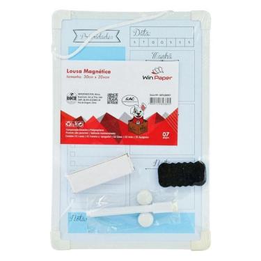 Imagem de Lousa Magnética 30x20 C- Acessórios Win Paper - Wincy