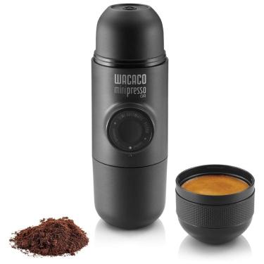 Imagem de Cafeteira Elétrica Programável Expresso Design Moderno Cafeteira de Viagem Operado Manualmente 100ml, WACACO MPGR100, Preto