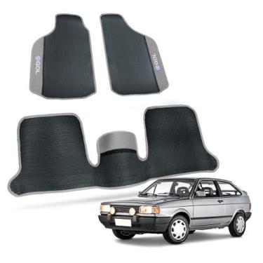Imagem de Tapete para Gol 1981 a 2023 G1 G2 G3 G4 G5 G6 G7 G8 Automotivo Borrach