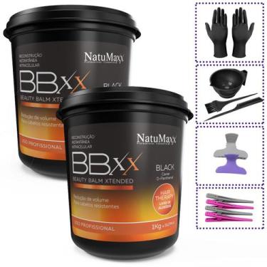 Imagem de 2 Btx Capilar BBXX Beauty Balm Xtended Black NatuMaxx Brinde