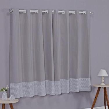 Imagem de Cortina Baby 2 Metros Quarto Bebê Infantil Menino Menina - Ametista De