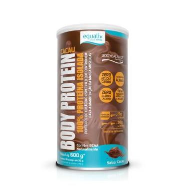 Imagem de Body Protein Cacau 600g Equaliv, Cacau, 600g