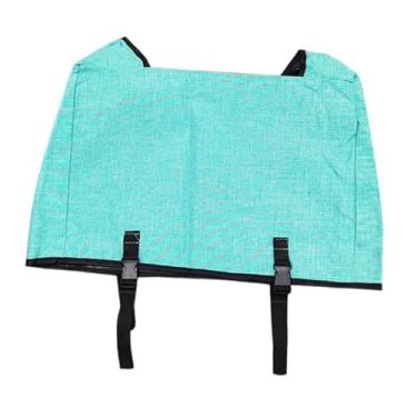Imagem de simhoa Tampa de vagão dobrável protetor à prova de poeira com fivela de fivela de fivela de fivela de fivela da bolsa externa para carrinho de camping, Azul Claro