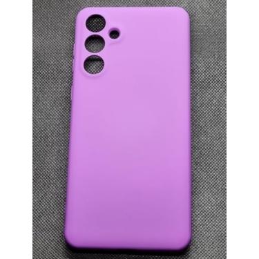 Imagem de Capa Silicone Aveludada para Samsung M55 (Violeta)