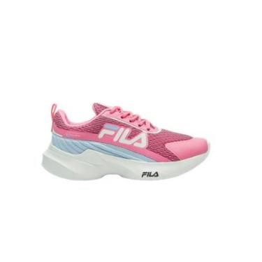 Imagem de Tênis Infantil Menina Fila Progress Rosa-Feminino
