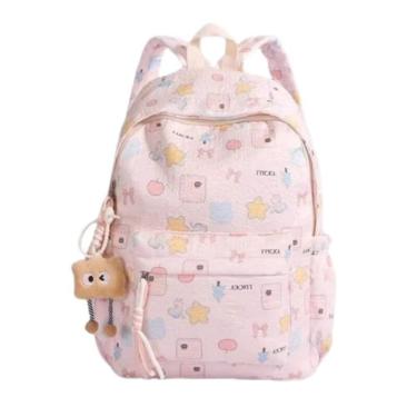 Imagem de Mochila SANMU Lightweight Velvet Ins Style Cute Cartoon