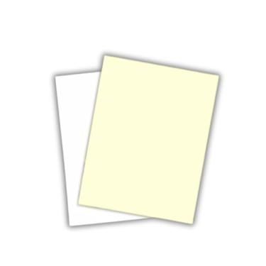 Imagem de Limited Papers (TM), folhas sem carbono, superior, pré-agrupadas, multipartes, acabamento adesivo. (2 partes reversa, 21 x 35 cm, tamanho ofício, canário/branco (5889), 1 resma)