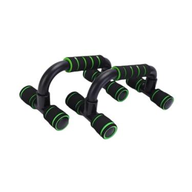 Imagem de predolo Alças para flexão Alças para flexão Parallettes Fitness Mini Bombas para calistenia, Verde