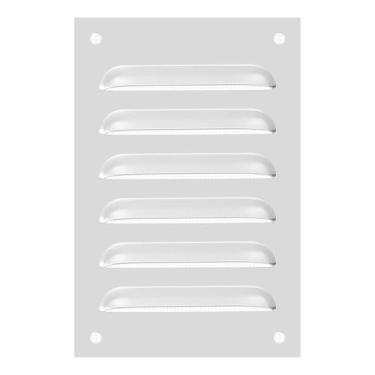 Imagem de PATIKIL Capa de ventilação de alumínio de 15 x 10 cm, capa de ventilação de grade de ar HVAC, malha embutida para casa, cozinha, lareira, banheiro, parede, teto, prata