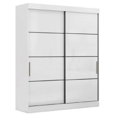 Imagem de Guarda Roupas Casal 2 Portas de Correr 2 Gavetas Ruby Maxel