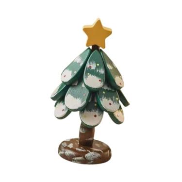 Imagem de IEUDNS Suportes para copos de madeira, decoração de mesa, porta-copos, conjunto de porta-copos de madeira para mesa de Natal, para pratos quentes, de, Estrela