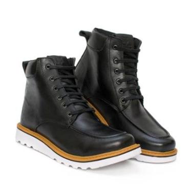 Imagem de Bota Coturno Social Masculina Cano Médio Casual Confort-Masculino