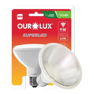Imagem de Lâmpada Led Par30 9w E27 Ourolux Cor da Luz 6500K Branco Frio Bivolt