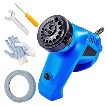Imagem de Bothyi Afiador de brocas elétrico, máquina automática de afiar brocas helicoidais para todos os tipos de (1/8'' - 15/32'') com rebolo