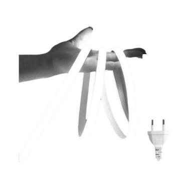 Imagem de Fita LED COB Flexível À Prova d'Água 220V Alta Brilho Para Iluminação 