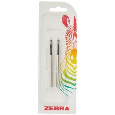 Imagem de Zebra 01022 refil de tinta para caneta esferográfica de 1 mm - preta (pacote com 2)