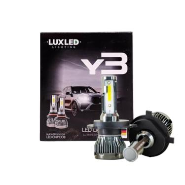 Imagem de LUXLED Kit Lâmpada LED Y3, 36W, 6500K, 22000 Lúmens, Luz Branca, 12V, Alta Luminosidade para Farol Automotivo (H7)