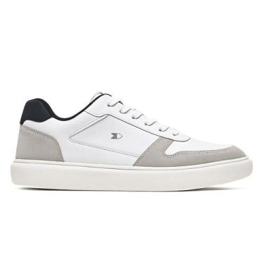 Imagem de Tênis Masculino Sandrini Evoke Lite Material Sintetico Branco, 40, By,