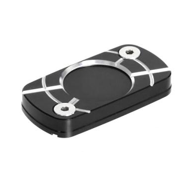 Imagem de Tampa do reservatório de fluido de freio dianteiro Monkey compatível com Monkey 125 CT125 Trail 125 DAX ST125 Acessórios de motocicleta Tampa do tanque de óleo do freio dianteiro (preto)