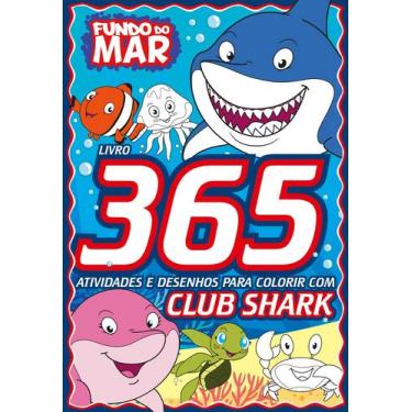 Imagem de Livro - Fundo do Mar Livro 365 Atividades e Desenhos para Colorir