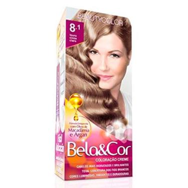 Imagem de Tintura Bela&Cor Louro Cinza Claro 8.1 - Bela e Cor
