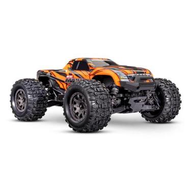 Imagem de Automodelo Traxxas Mini Maxx BL-2S 4WD RTR TQ 107154-1, Laranja