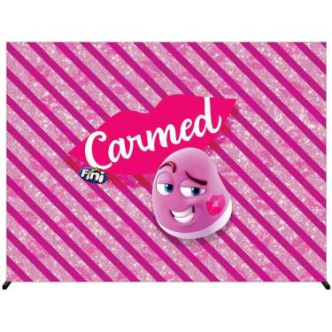 Imagem de Painel de Festa Retangular Carmed 4,00x3,00 Metros - Fera Print, Retan