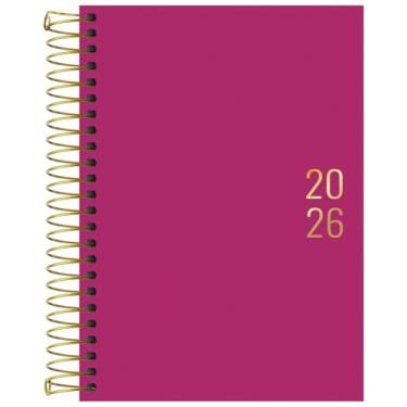 Imagem de Agenda Executiva Espiral Diária Napoli Feminina 2018, Tilibra 145530