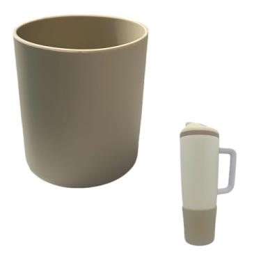 Imagem de KPWIN Bota para Owala 1,134 g FreeSip Sway, bota superior de silicone para Owala FreeSip Sway 850 g, capa protetora antiderrapante para copo e garrafa Freesip Sway (cinza quente)